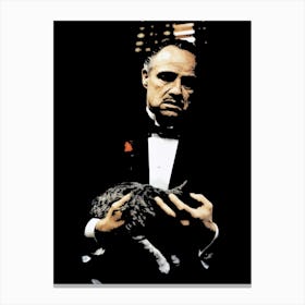 the Godfather movie 3 Canvas Print