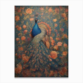 Peacock 1 Canvas Print