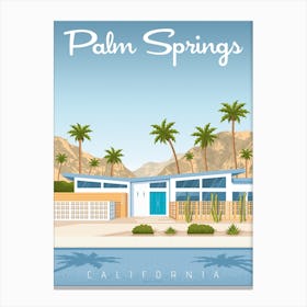 Palm Springs California Canvas Print