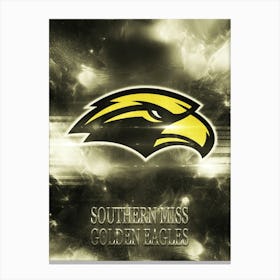 Southern Miss Golden Eagles Canvas Print