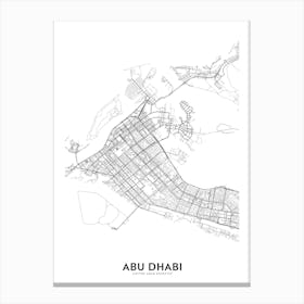 Abu Dhabi Canvas Print