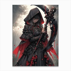 Gothic Girl 1 Canvas Print