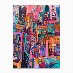 Cityscape 5 Canvas Print