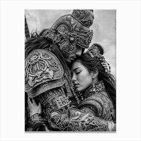 Chinese Warriors Canvas Print