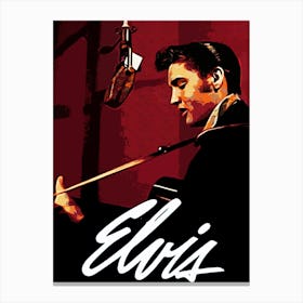 Elvis Presley 6 Canvas Print