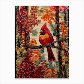 Cardinal Bird Canvas Print
