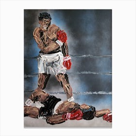 Ali Abstract Canvas Print