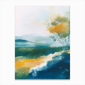 Abstract Landscape Painting Canvas Print