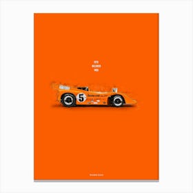 Cars in Colors, Mclaren Can-Am Canvas Print