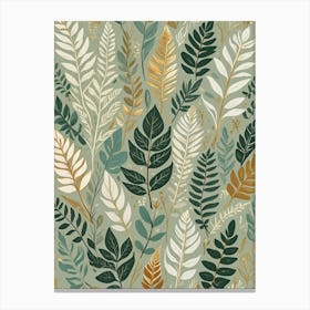 Fern Leaves Canvas Print