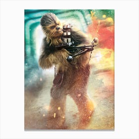 Star Wars Chewbacca 3 Canvas Print