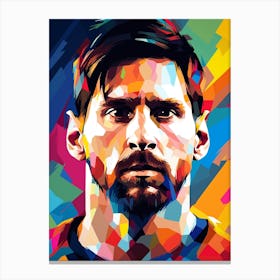 Lionel Messi 10 Canvas Print