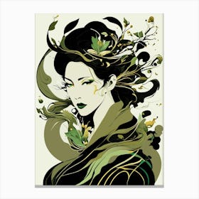 Goddess of Nature - 07 Canvas Print