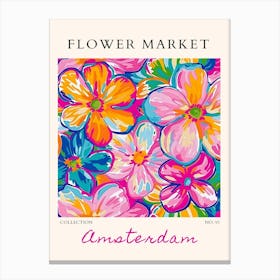 Flower Market 75 Lienzo