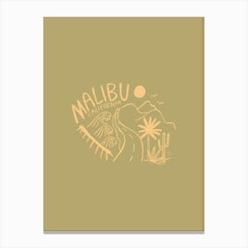 Malibu Teal  - Tropicool Studio Canvas Print