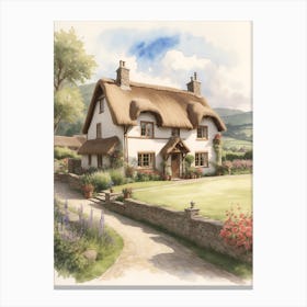 Thatched Cottage 1 Canvas Print