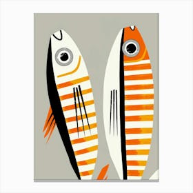 Two Fishes 1 Canvas Print