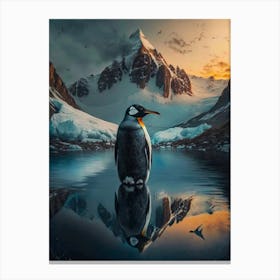 Polar Penguin Canvas Print
