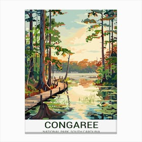 Congreae National Park Canvas Print