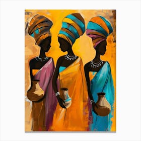 African Woman African Culture 1 Canvas Print