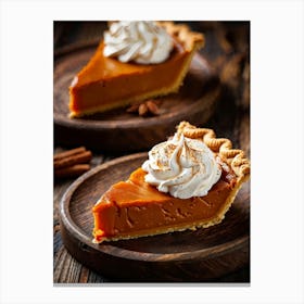 Pumpkin Pie 3 Canvas Print