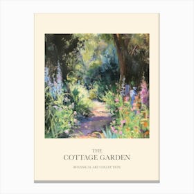 Cottage Garden Poster Reverie 6 Canvas Print