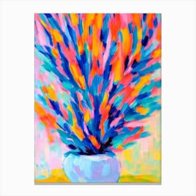 Colour And Nature Matisse Inspired Flower Canvas Print