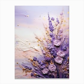 Purple Roses Canvas Print