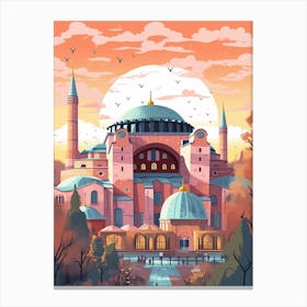 Hagia Sophia Istanbul Turkey Canvas Print