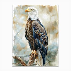 Eagle Pastel Watercolour 2 Stampe su tela