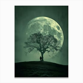 Full Moon 8 Canvas Print