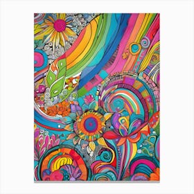 Psychedelic Art ~ Reimagined 1 Canvas Print