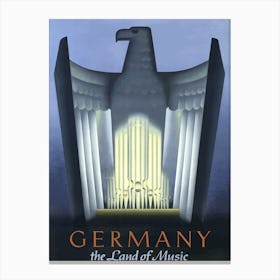 Germany, The Land Of Music Canvas Print