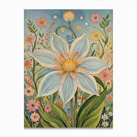 Magic Flower Canvas Print