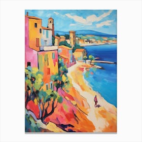 Nice France 3 Fauvist Painting Canvas Print