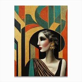 Art Deco Glamour Canvas Print