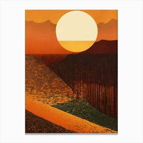 Sunset 4 Canvas Print