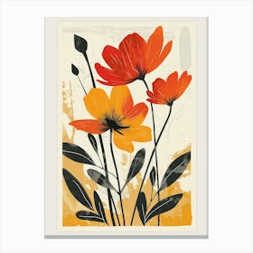 Namaqualand Daisy Groovy 2 Canvas Print