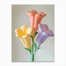 Dreamy Inflatable Flowers Sweet Pea 2 Canvas Print