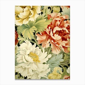 Floral Wallpaper 172 Canvas Print