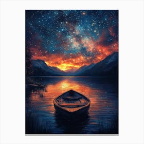 Starry Night 159 Canvas Print