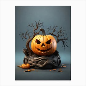 Halloween Pumpkin 5 Canvas Print