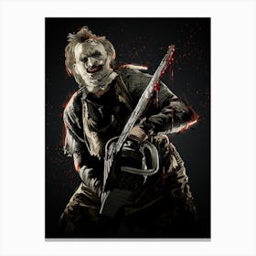 Leatherface Canvas Print