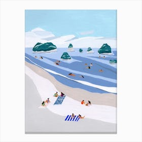 Island Dots Canvas Print