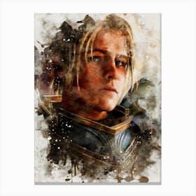 Anduin Wrynn World Of Warcraft 1 Canvas Print