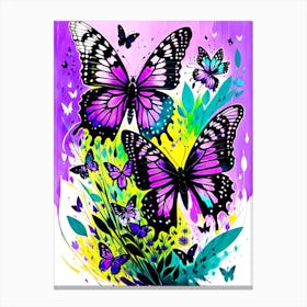 Butterfly Painting 2 Canvas Print