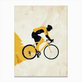 Fast Fierce Fearless Cycling Canvas Print