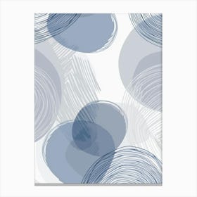 Abstract Circles 82 Canvas Print