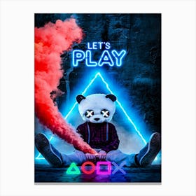 Let'S Play Canvas Print