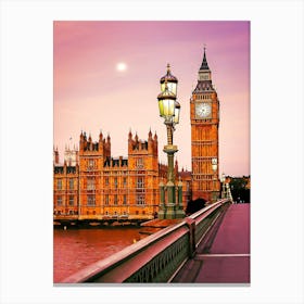 Elizabeth Tower Big Ben Canvas Print